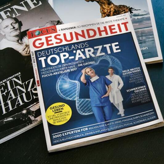 29.06.2017. Magazin Focus Gesundheit / Prof. Dr. Riedel Top-Mediziner Nasenchirurgie